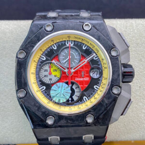 Replica Audemars Piguet Royal Oak Offshore Grand Prix 26290IO.OO.A001VE.01 JF Factory V3 Red Dial watch