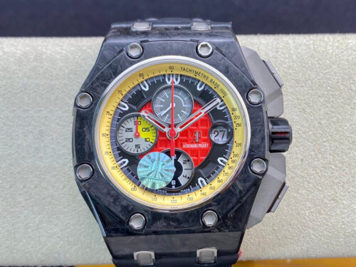 Replica Audemars Piguet Royal Oak Offshore Grand Prix 26290IO.OO.A001VE.01 JF Factory V3 Red Dial watch
