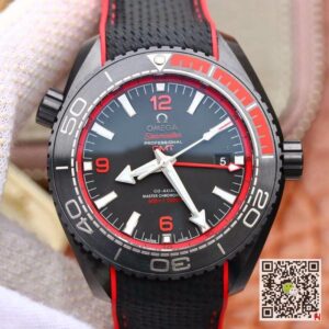 Replica Omega Seamaster Planet Ocean 215.92.46.22.01.003 VS Factory Black Dial watch