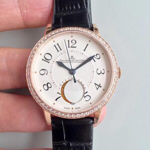 Replica Jaeger-LeCoultre Rendez-Vous 3612420 Rose Gold White Dial watch