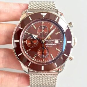 Replica Breitling Superocean Heritage II Chronograph A1331233/Q616/152A GF Factory Chocolate Dial watch