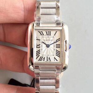 Replica Cartier Tank Anglaise Ladies W5310022 Silver Dial watch