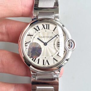 Replica Cartier Ballon Bleu W6920046 36MM JF Factory Silver Dial watch