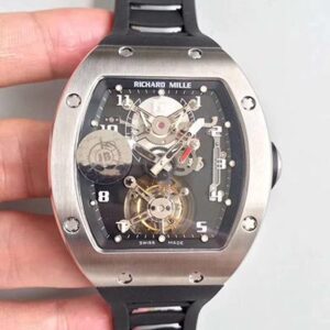 Replica Richard Mille RM001 Tourbillon JB Factory Black Dial watch