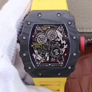 Replica Richard Mille RM35-02 Rafael Nadal KV Factory Black Skeleton Dial watch