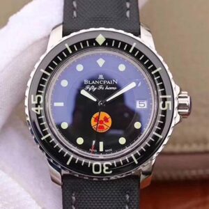 Replica Blancpain Fifty Fathoms Tribute Limited Edition 5015B-1130-52 ZF Factory Black Dial watch