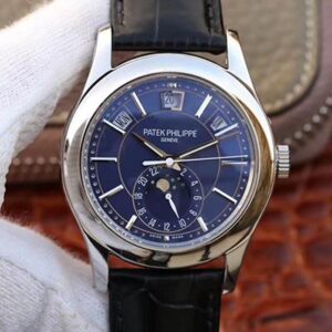 Replica Patek Philippe Annual Calendar 5205G-013 Blue Dial watch