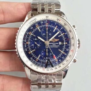 Replica Breitling Navitimer Montbrillant Datora A21330 JF Factory Blue Dial watch
