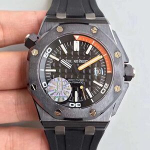 Replica Audemars Piguet Royal Oak Offshore Diver 15707CE.OO.A002CA.01 JF Factory V5 Black Dial watch