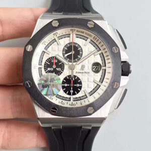 Replica Audemars Piguet Royal Oak Offshore 26400SO.OO.A002CA.01 JF Factory V2 White Dial watch