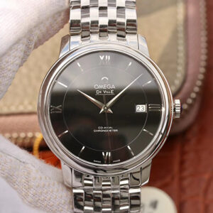 Replica Omega De Ville Prestige 424.10.37.20.01.001 MKS Factory Black Dial watch