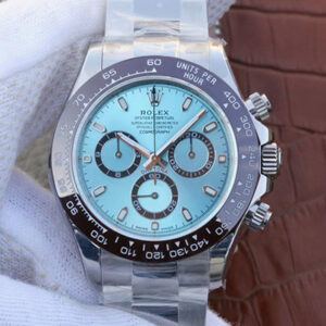 Replica Rolex Daytona Cosmograph 116506 Noob Factory Ice Blue Dial watch