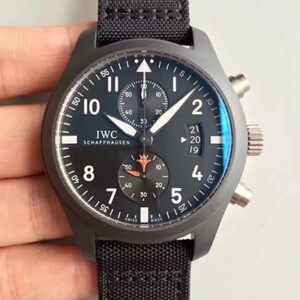 Replica IWC Pilot Top Gun Chronograph IW389001 ZF Factory Anthracite Dial watch
