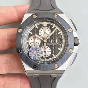 Replica Audemars Piguet Royal Oak Offshore 26400IO.OO.A004CA.01 JF Factory V2 Black Dial watch