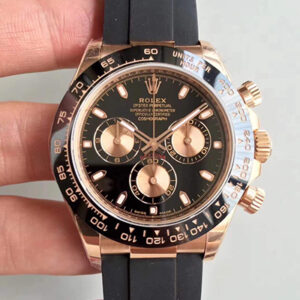 Replica Rolex Daytona Cosmograph 116515LN Noob Factory Black Dial watch