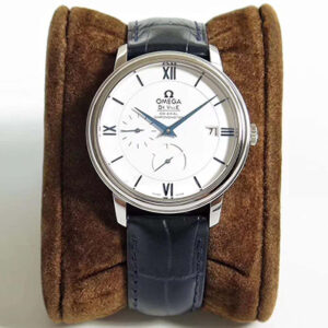 Replica Omega De Ville Prestige Co-Axial Power Reserve 424.53.40.21.04.001 TW Factory White Dial watch