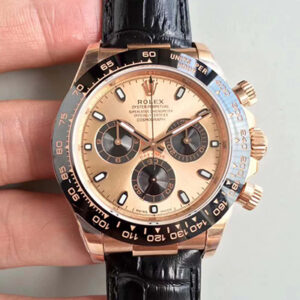 Replica Rolex Daytona Cosmograph 116515LN Noob Factory Champagne Dial watch