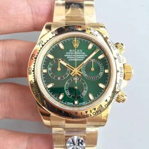 Replica Rolex Daytona Cosmograph 116508 AR Factory Green Dial watch