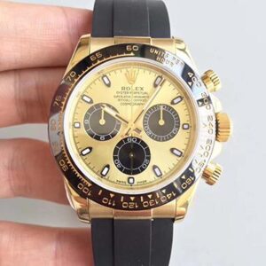 Replica Rolex Daytona Cosmograph 116518LN AR Factory Champagne Dial watch