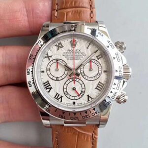 Replica Rolex Daytona Cosmograph 116520 JH Factory White Dial watch