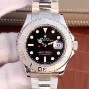 Replica Rolex Yacht Master 116622 40mm EW Factory Black Dial watch
