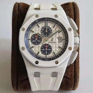 Replica Audemars Piguet Royal Oak Offshore 26402CB.OO.A010CA.01 JF Factory V2 White Dial watch