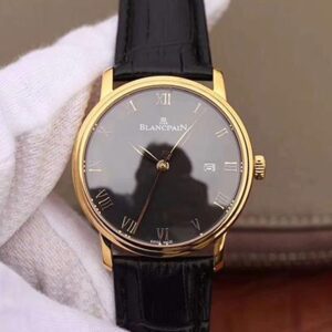Replica Blancpain Villeret Ultraplate 6651-1127-55B ZF Factory Black Dial watch