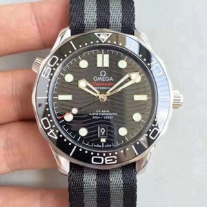 Replica Omega Seamaster Diver 300M Baselworld 2018 210.30.42.20.01.001 VS Factory Black Dial watch