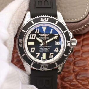 Replica Breitling Superocean 42 Abyss White A1736402/BA29 ZF Factory Black Dial watch