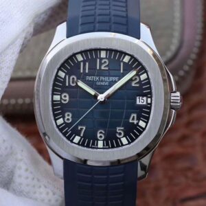Replica Patek Philippe Aquanaut 5168G-001 ZF Factory Blue Dial watch