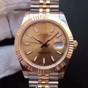 Replica Rolex Datejust 126333 41mm Champagne Dial watch