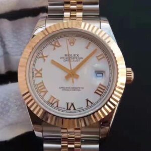 Replica Rolex Datejust 126333-006 41mm White Rhodium Dial watch