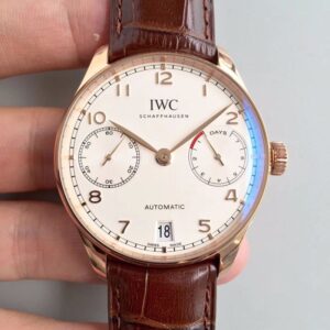 Replica IWC Portugieser IW500701 ZF Factory V3 White Dial watch
