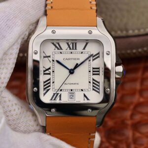 Replica Cartier Santos De Cartier Large 2018 WSSA0009 KOR Factory White Dial watch