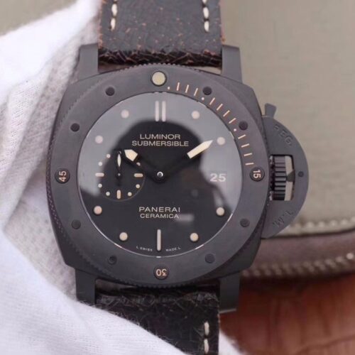 Replica Panerai Luminor Submersible 1950 PAM00508 VS Factory V2 Black Dial watch
