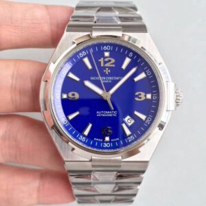 Replica Vacheron Constantin Overseas 47040 JJ Factory Blue Dial watch