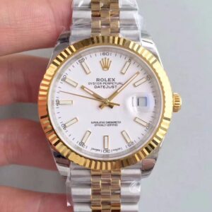 Replica Rolex Datejust M126333-0016 EW Factory White Dial watch