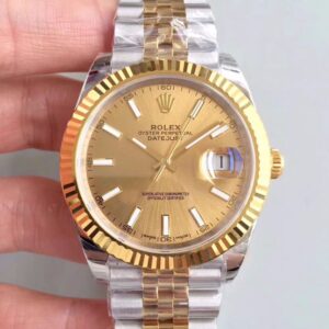 Replica Rolex Datejust II 116333 41MM EW Factory Yellow Gold Dial watch