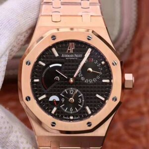 Replica Audemars Piguet Royal Oak GMT 41MM 26120 TWA Factory Black Dial watch