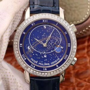 Replica Patek Philippe Grand Complications Sky Moon Celestial 5102G TW Factory Blue Dial watch