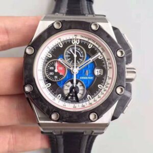 Replica Audemars Piguet Royal Oak Offshore Grand Prix 26290PO.OO.A001VE.01 JF Factory V3 Blue Dial watch