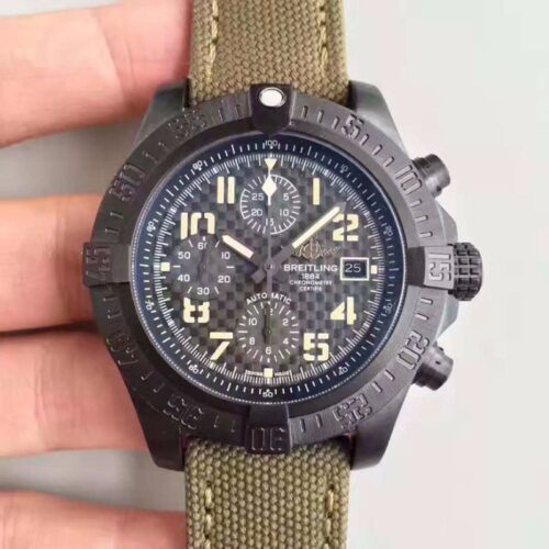 Replica Breitling Avenger II USA Military Limited Edition M133715N GF Factory Fiber Dial watch