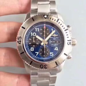 Replica Breitling Superocean Chronograph Steelfish A13341C3/C893 GF Factory Blue Dial watch