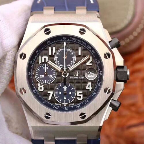 Replica Audemars Piguet Royal Oak Offshore Chronograph 2018 SIHH 26470 JF Factory V2 Black Dial watch