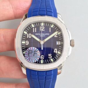 Replica Patek Philippe Aquanaut 5168G-001 PF Factory Black-blue Dial watch