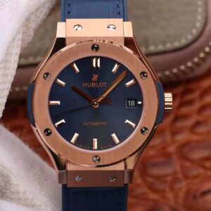 Replica Hublot Classic Fusion 42MM 511.OX.7180.LR JJ Factory Blue Dial watch