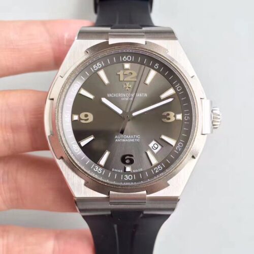 Replica Vacheron Constantin Overseas 47040/000W-9500 JJ Factory Grey Dial watch
