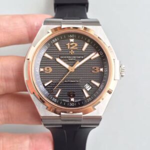 Replica Vacheron Constantin Overseas 42MM 47040 JJ Factory Black Dial watch