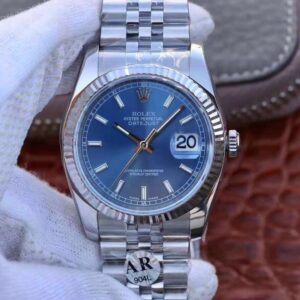 Replica Rolex Datejust M126334-0002 36mm AR Factory Blue Dial watch