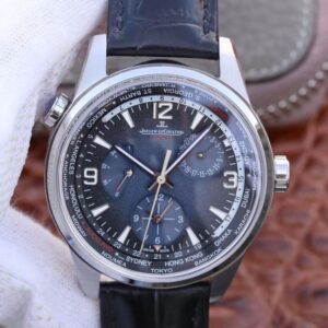 Replica Jaeger-LeCoultre Polaris Geographic 904847J TWA Factory Black Blue Dial watch